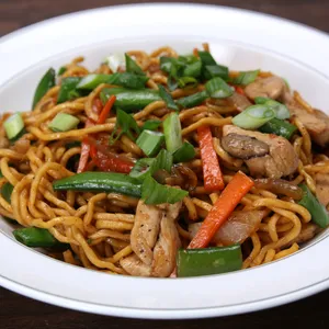 Chicken Lo Mein 鸡捞面