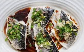 Steamed Fillet Of Chilean Sea Bass With Vegetables