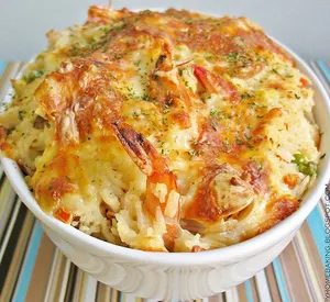 Rice Baked With Seafood