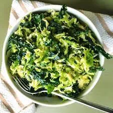 SHAVED BROCCOLI & KALE SLAW