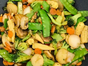 Steamed Mixed Vegetables