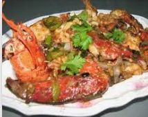 Lobster With Black Bean Sauce
