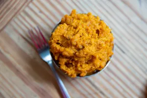 Sweet Potato Bourbon Mash