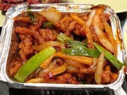 Beef With Peking Sauce Entree