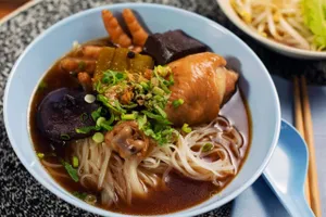 Braised Noodles with Chicken