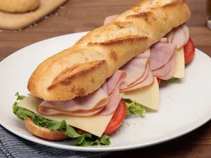 Turkey Ham Sandwich
