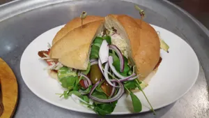 Tortas in bolillo roll.