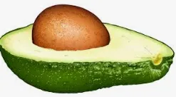 Half Avocado