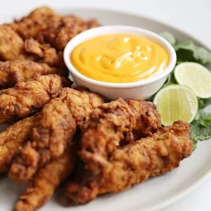 Boneless Korean Fried Chicken Breast Strips (Tenders) (Fingers) (White Meat)