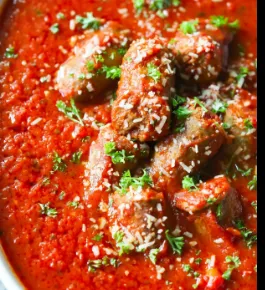 Sausage In Tomato Sauce