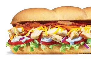 Chicken & Bacon Ranch 6 Inch Regular Sub