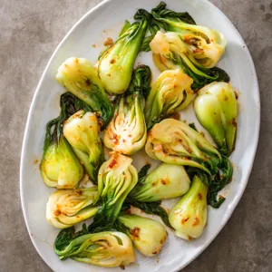 Sautéed Shanghai Bok-Choy 清炒上海白菜