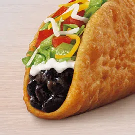 BLACK BEAN CHALUPA Vegetarian