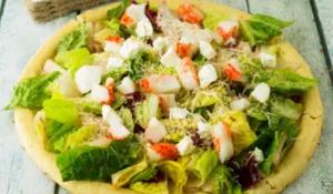 Salad w/ Crab Pizza