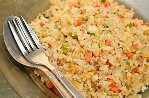 Salty Fish Flavored Veg. Chicken Fried Rice