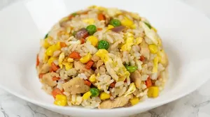 Fried Rice W. Shredded Chicken 鸡丝炒饭