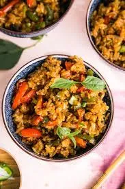 Basil Fried Rice Lunch