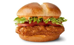 Spicy Deluxe Crispy Chicken Sandwich