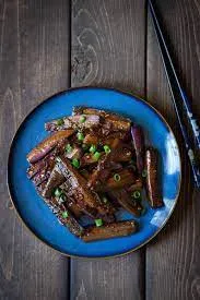 Eggplant in Spicy Garlic Sauce