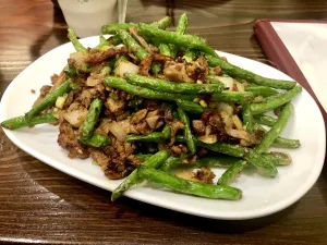 Shredded Duck With String Bean