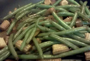 Sauteed String Beans And Bamboo Shoots