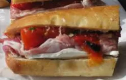 Prosciutto Di Parm And Mascarpone Sandwich