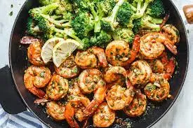 Jumbo Shrimp w.Broccoli