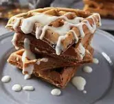 Carrot Cake Inspired Waffle