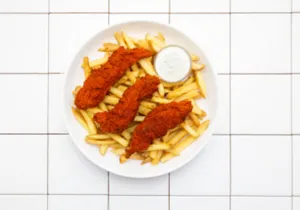 3 Piece Nashville Hot & Fries