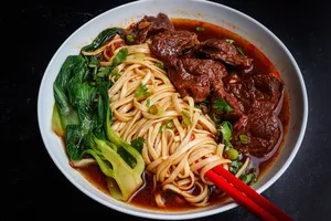 Beef Noodle Soup Sichuan Style