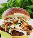 Thai Pulled Pork Sandwich