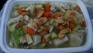 Roast Pork with Almond Ding