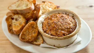 Hot Artichoke Dip with Crisp Bread (Small)