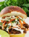 Thai Pulled Pork Sandwich