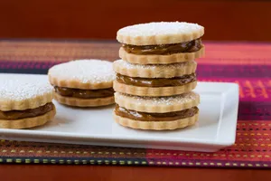 Alfajores Cookie Sandwiches