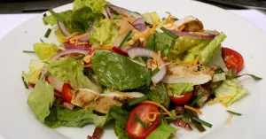 Herbed Chicken Paillard & Marilena Salad Lunch