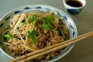 Shredded Chicken with Vermicelli Noodles 雞絲拉皮