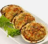 Broiled Stuffed Clams