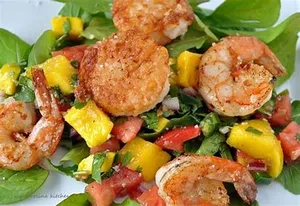 Shrimp & Scallops Salad