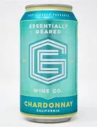 Cold Sparkling White Wine Cans By “Essentially Geared”