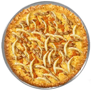 Domino's Large 14" Memphis BBQ Chicken Pizza Builder