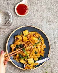 Vegan Pad See Ew With Tofu