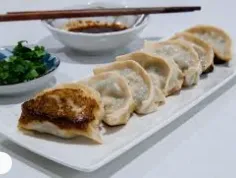 Steamed Dumplings Chives and Pork