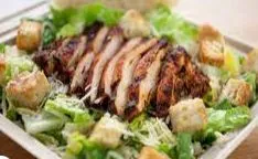Grilled Chicken Over Caesar Salad
