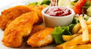 Nuggets with Fries