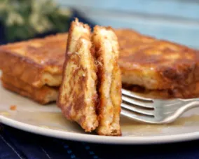 French Toast with Meat