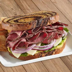 Pastrami Round Sandwich