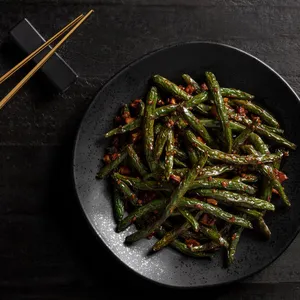 Chili Garlic Green Beans