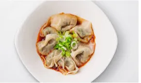 Pork Wontons in Spicy Sauce