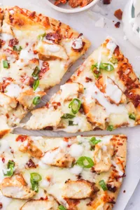 Grandma's Chicken, Bacon & Ranch Sauce Pizza